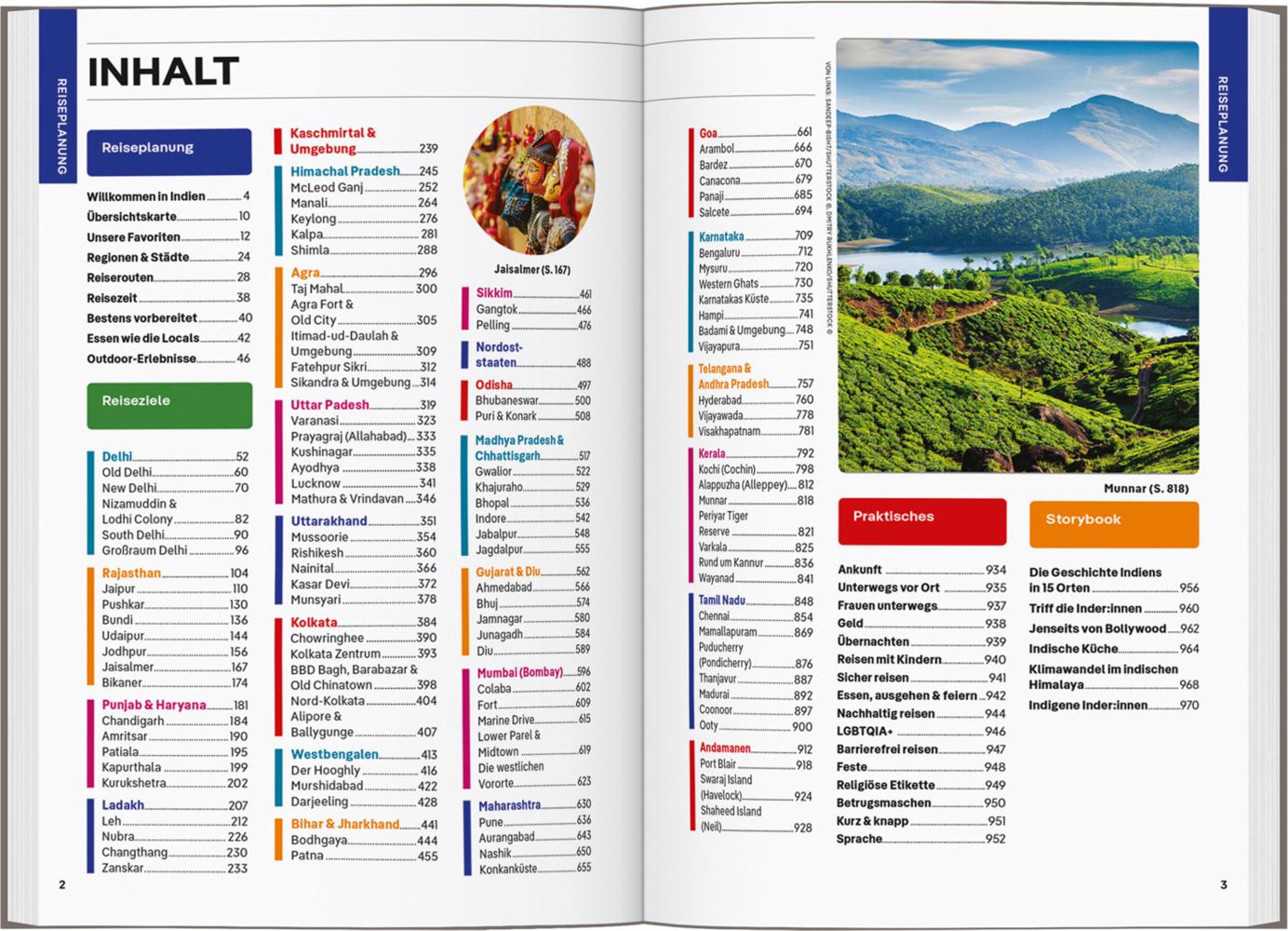LONELY PLANET Reiseführer Indien