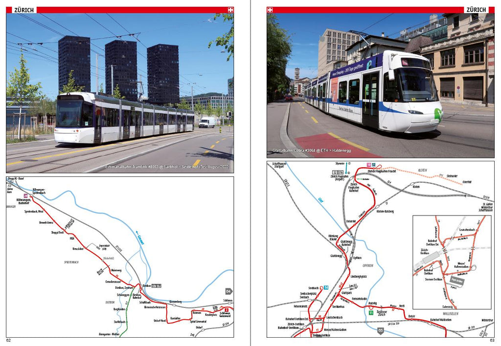Tram Atlas Schweiz & Österreich