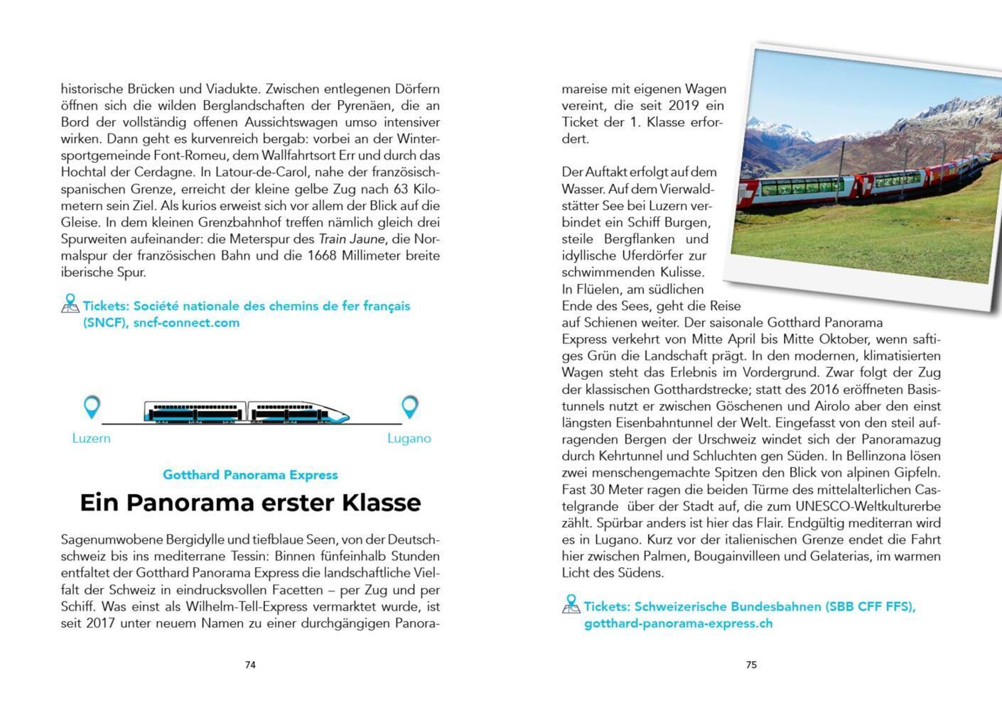 Der verrückteste Reiseführer mit dem Zug