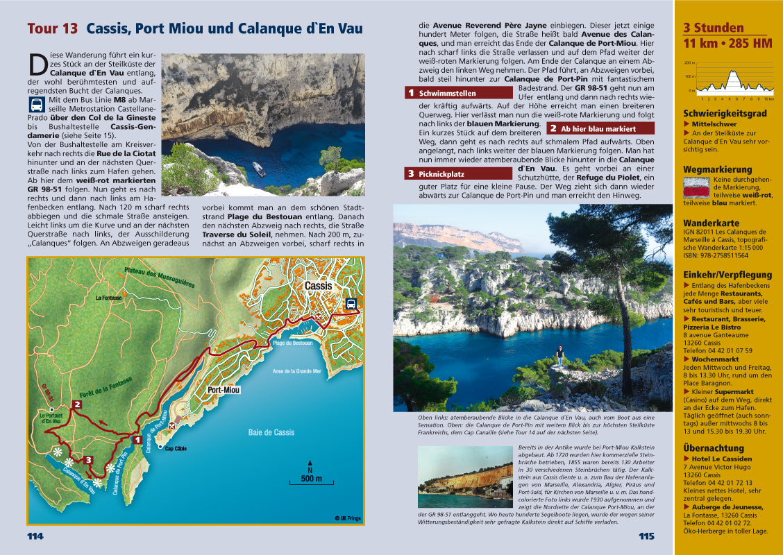 Marseille, Calanques, Côte Bleue