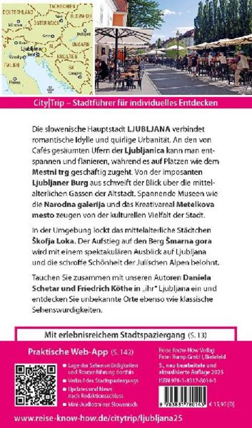 Reise Know-How CityTrip Ljubljana