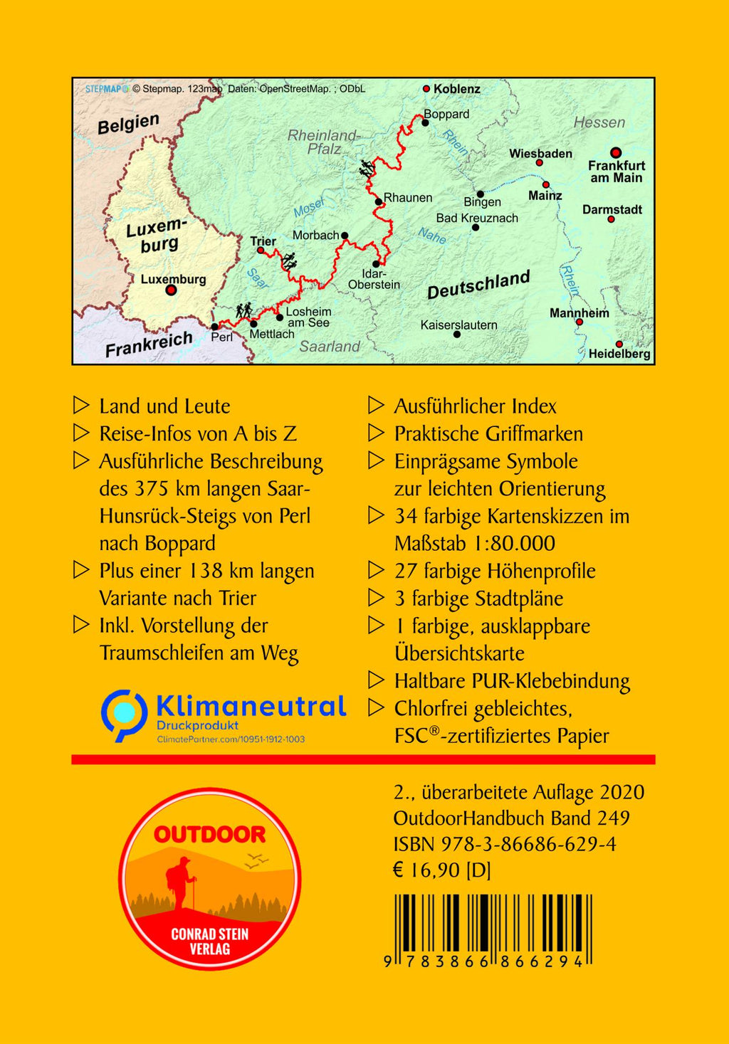 Saar-Hunsrück-Steig von Perl (über Idar-Oberstein) nach Boppard