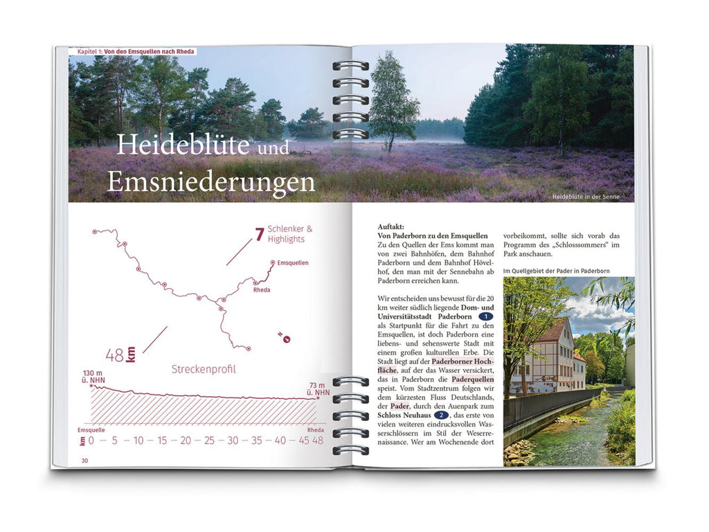 KOMPASS Radreiseführer Emsradweg