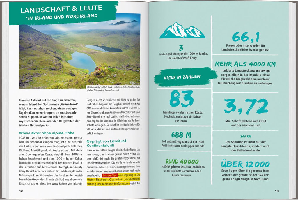 MARCO POLO OUTDOOR GUIDE Reiseführer Irland & Nordirland
