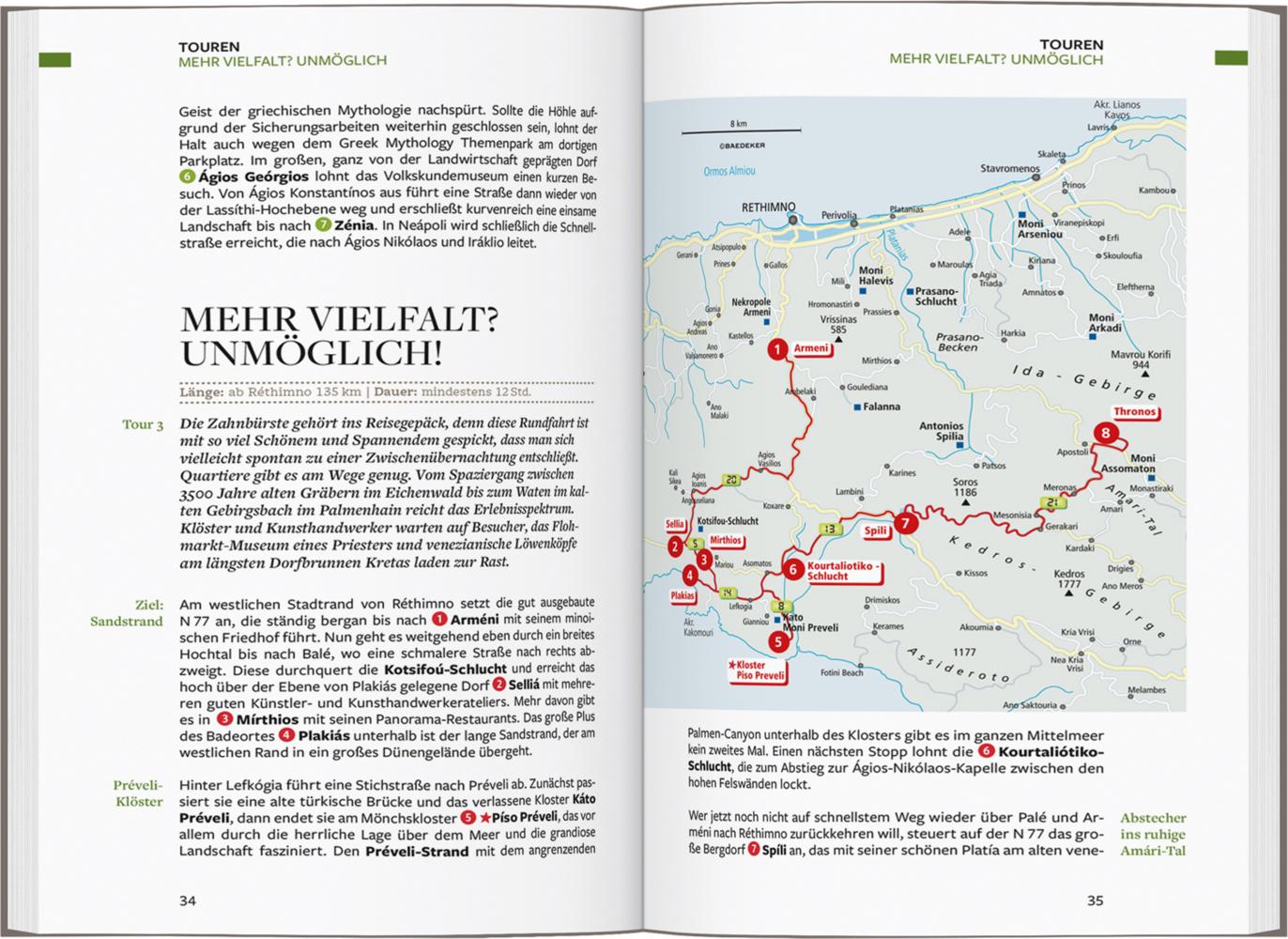 Baedeker Reiseführer Kreta