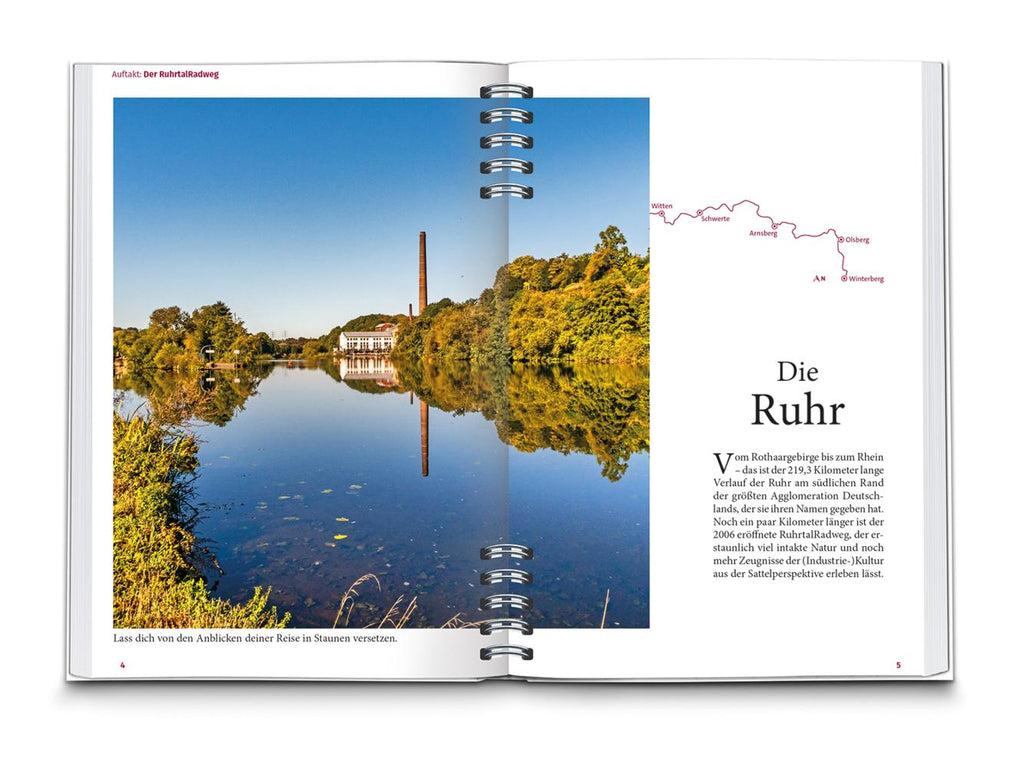 KOMPASS Radreiseführer RuhrtalRadweg
