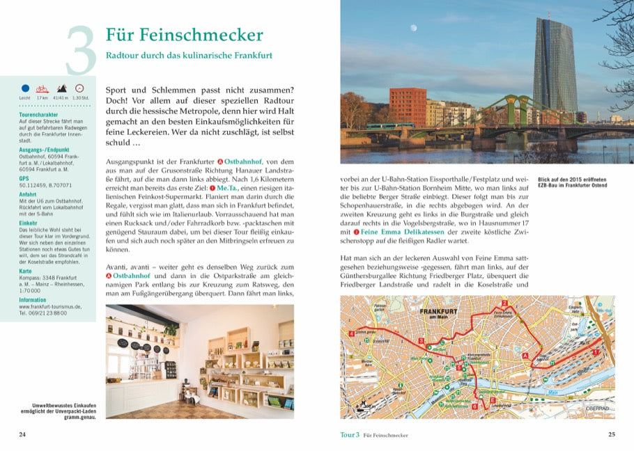 Radtouren für Langschläfer Frankfurt