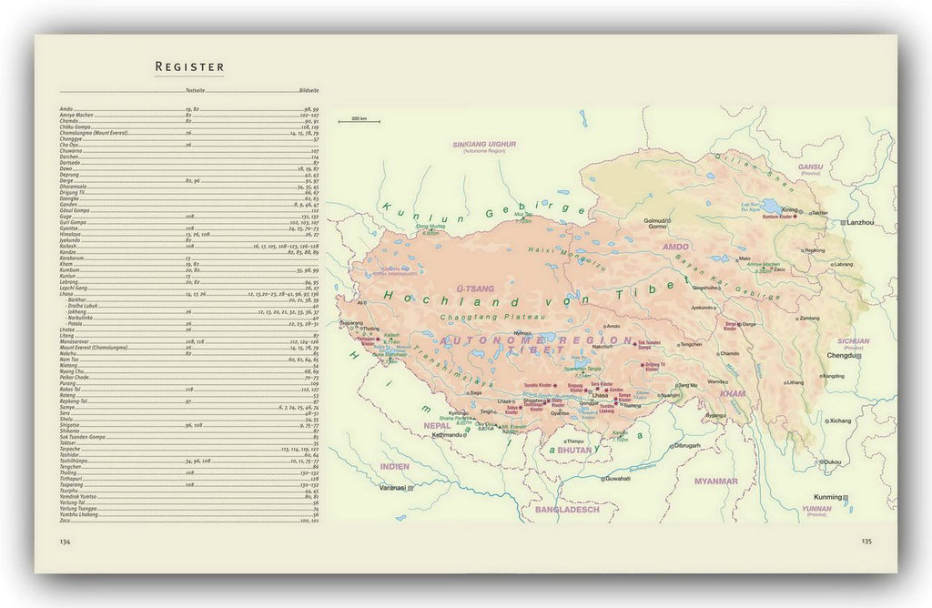 Reise durch Tibet
