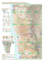 Das komplette Kartenset NAMIBIA (3-teilig)