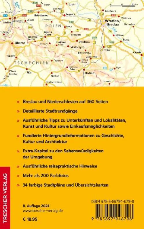 TRESCHER Reiseführer Breslau und Niederschlesien