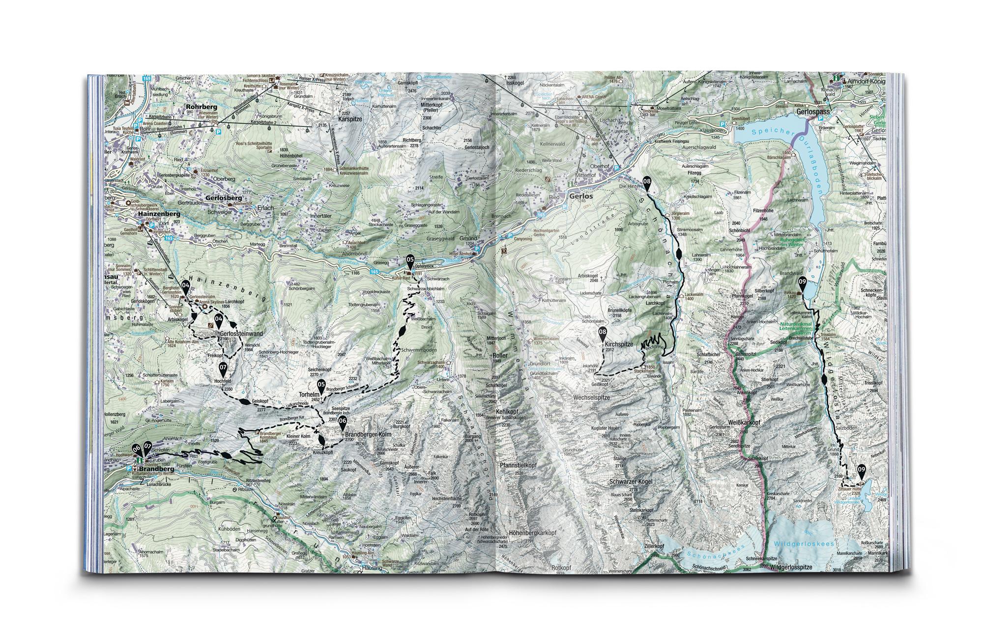 KOMPASS Bildband Bergmomente Zillertal