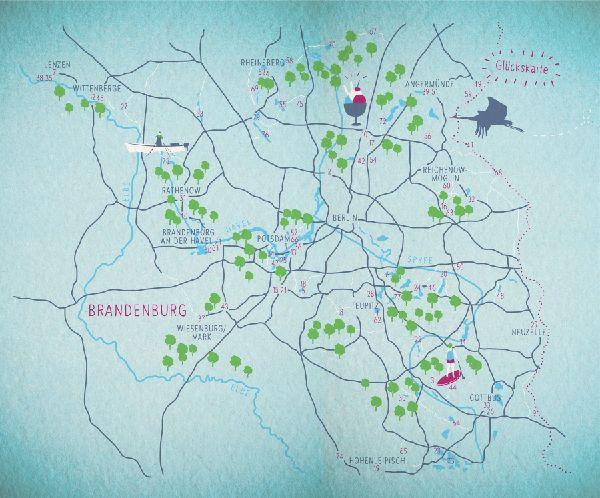 Blaue Glücksorte in Brandenburg