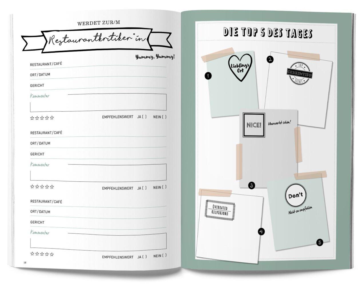 GuideMe Reisetagebuch Travel Memories \"Für Familien\"