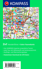 KOMPASS Wanderführer Heidelberg mit Neckarsteig, 35 Touren mit Extra-Tourenkarte