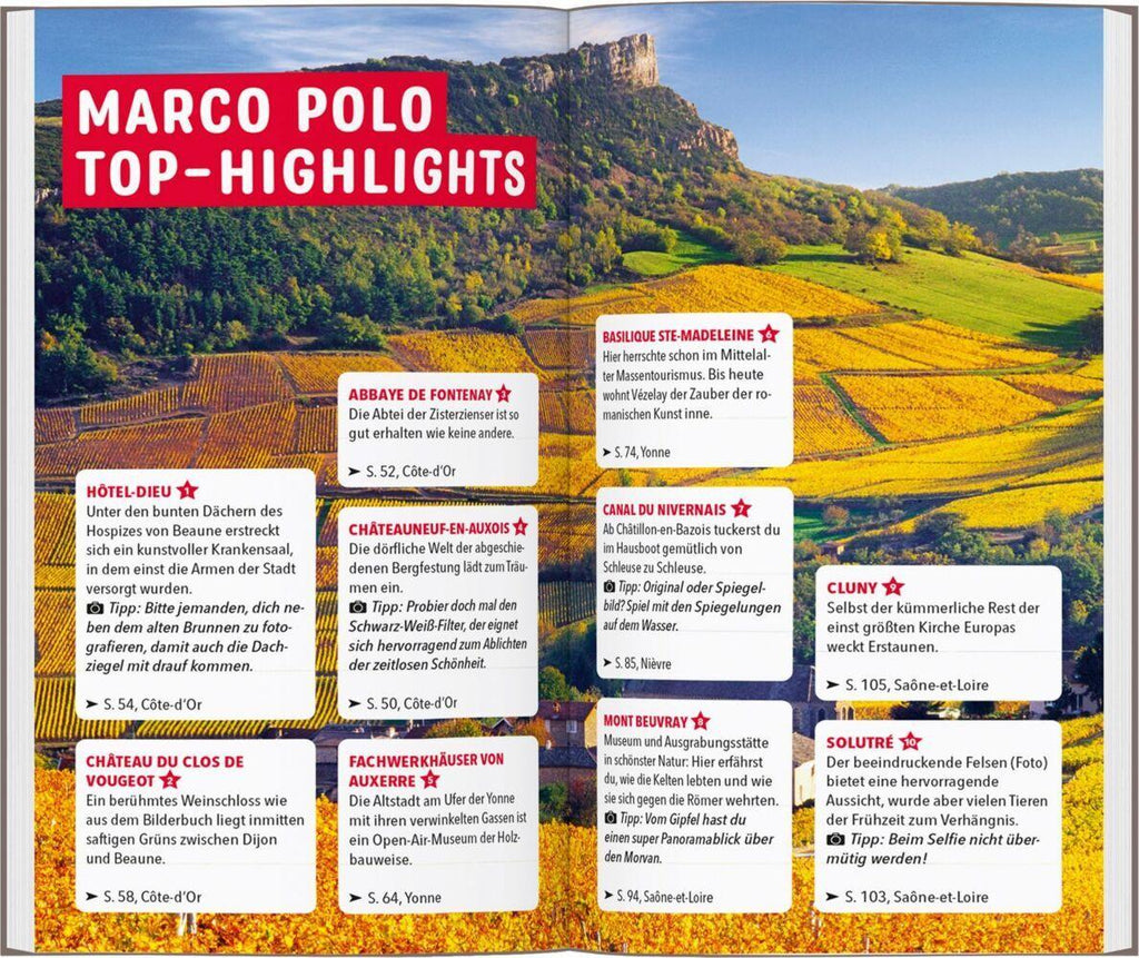 MARCO POLO Reiseführer Burgund