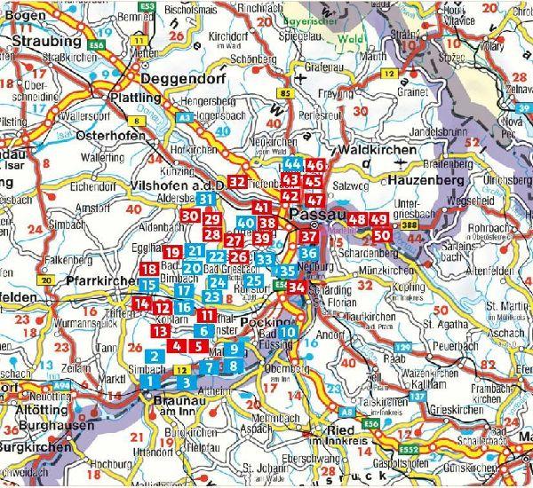 ROTHER Wanderführer Niederbayerisches Bäderdreieck. 50 Touren im Bayerischen Thermenland