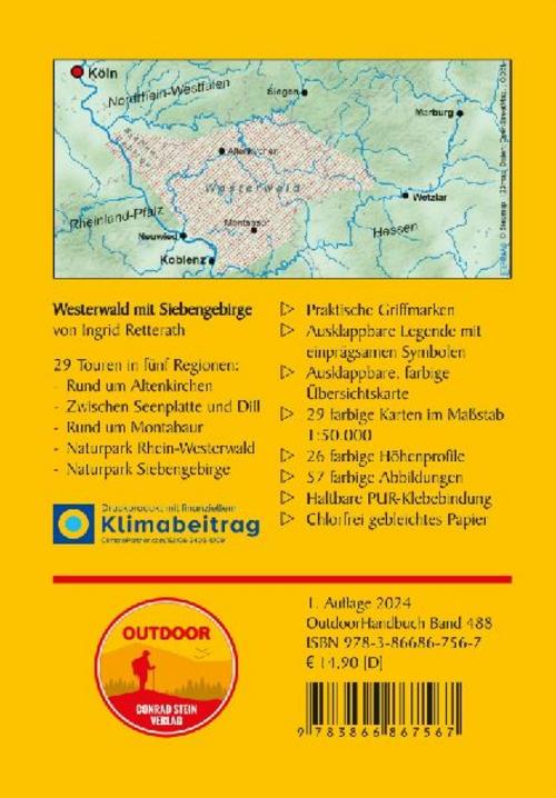 Westerwald mit Siebengebirge 29 Touren über aussichtsreiche Höhen und durch idyllische Täler