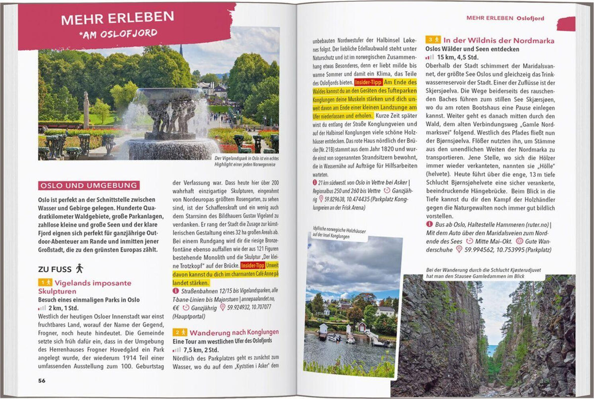 MARCO POLO OUTDOOR GUIDE Reiseführer Südnorwegen