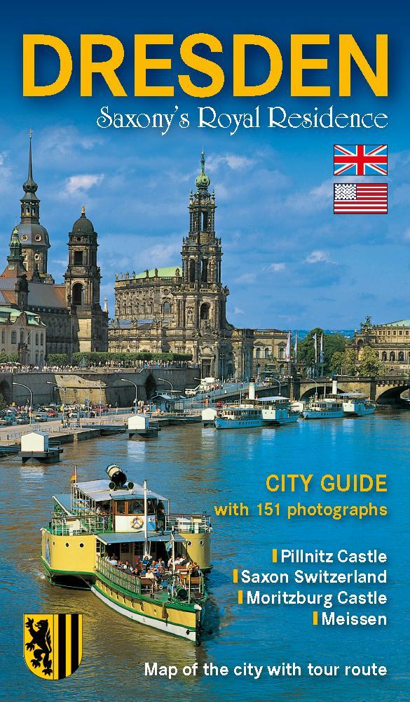 Stadtführer Dresden - die Sächsische Residenz - englische Ausgabe