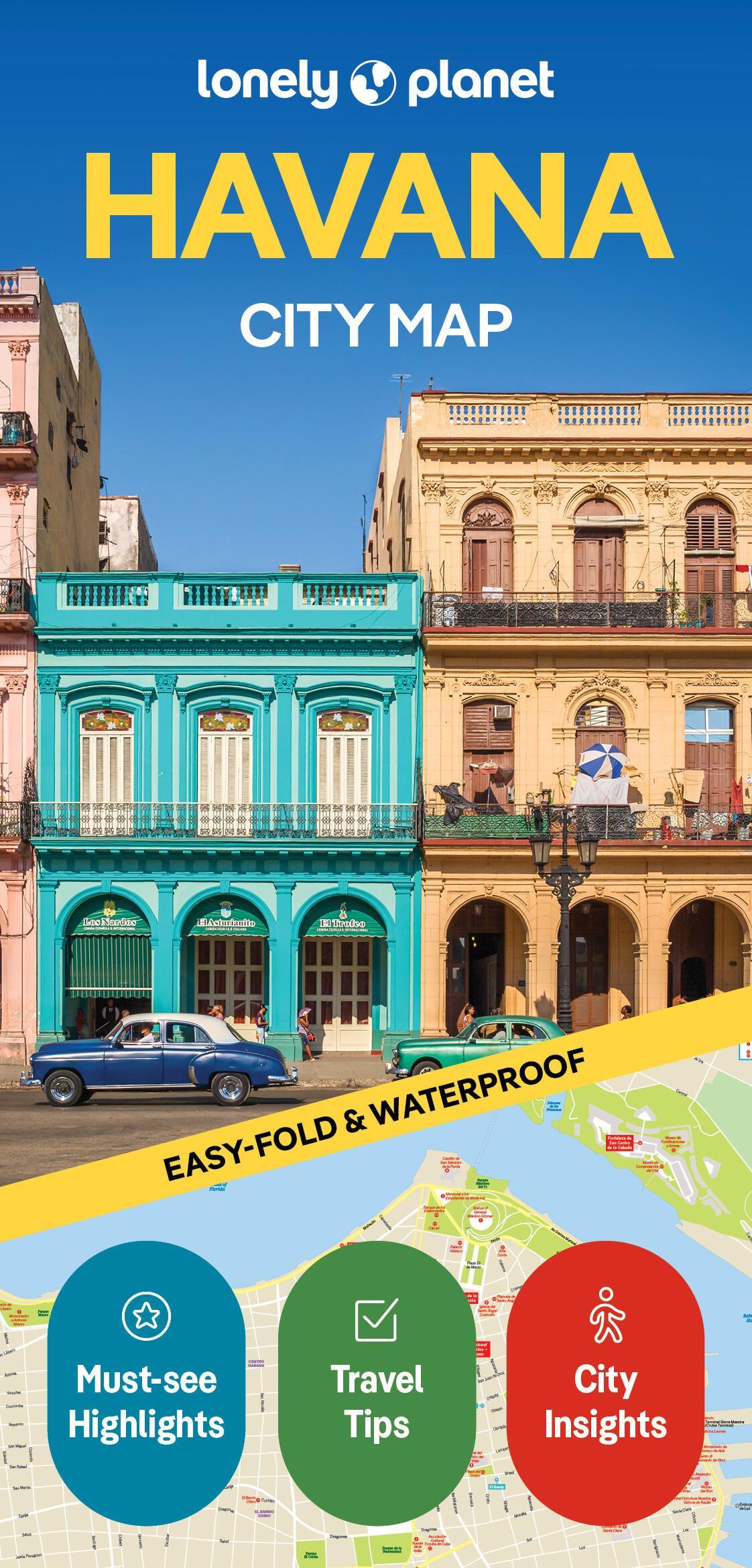 Lonely Planet Havana City Map