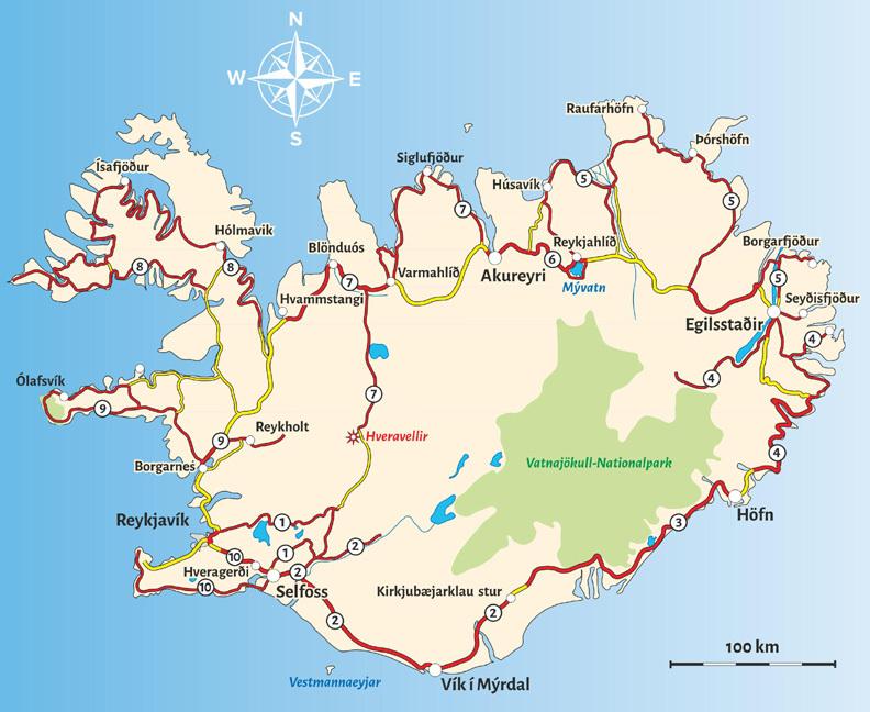 Entdeckertouren mit dem Wohnmobil Island