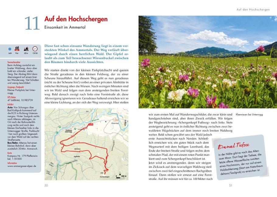 100 Bergtouren für Langschläfer Bayerische Voralpen