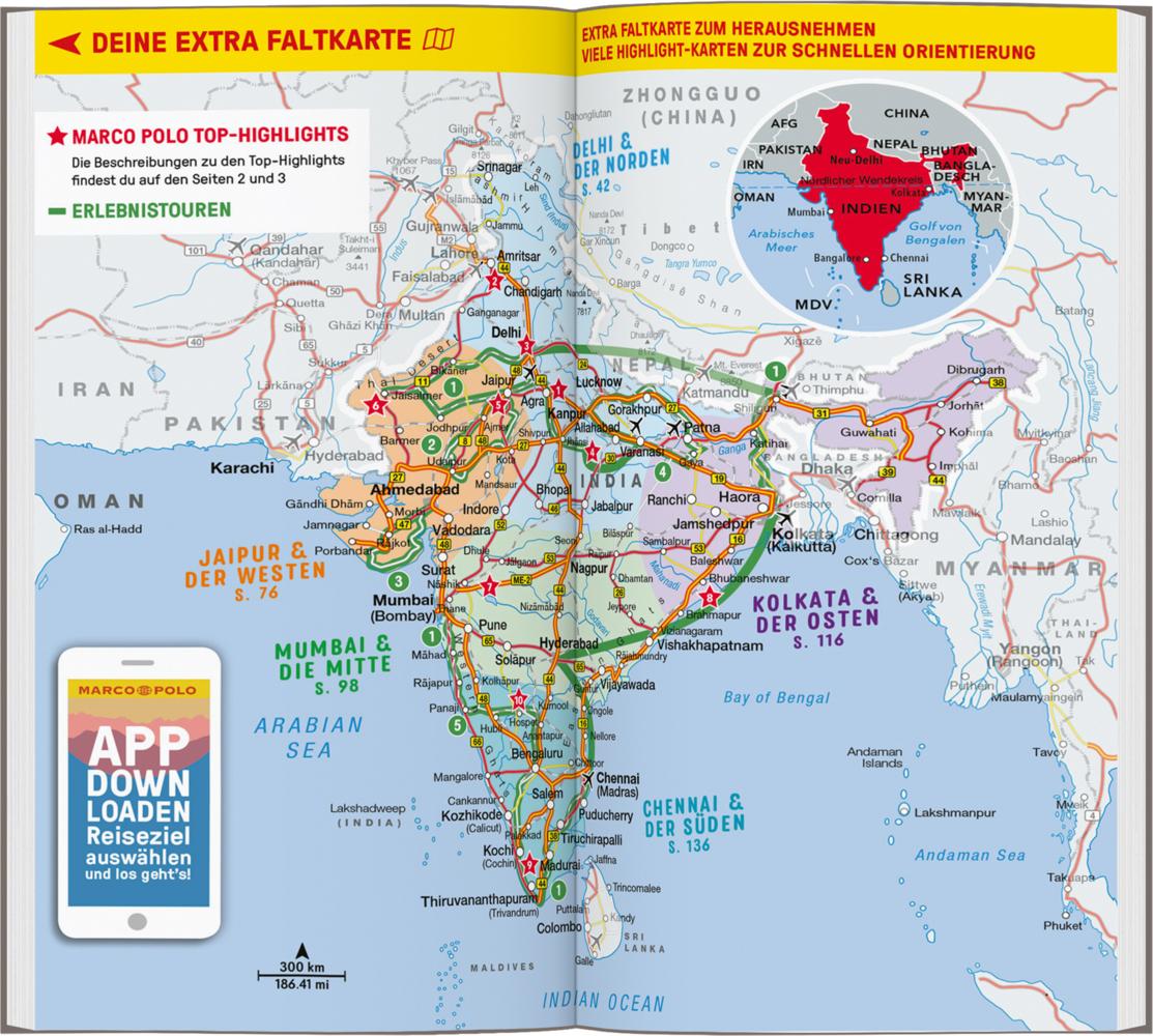 MARCO POLO Reiseführer Indien