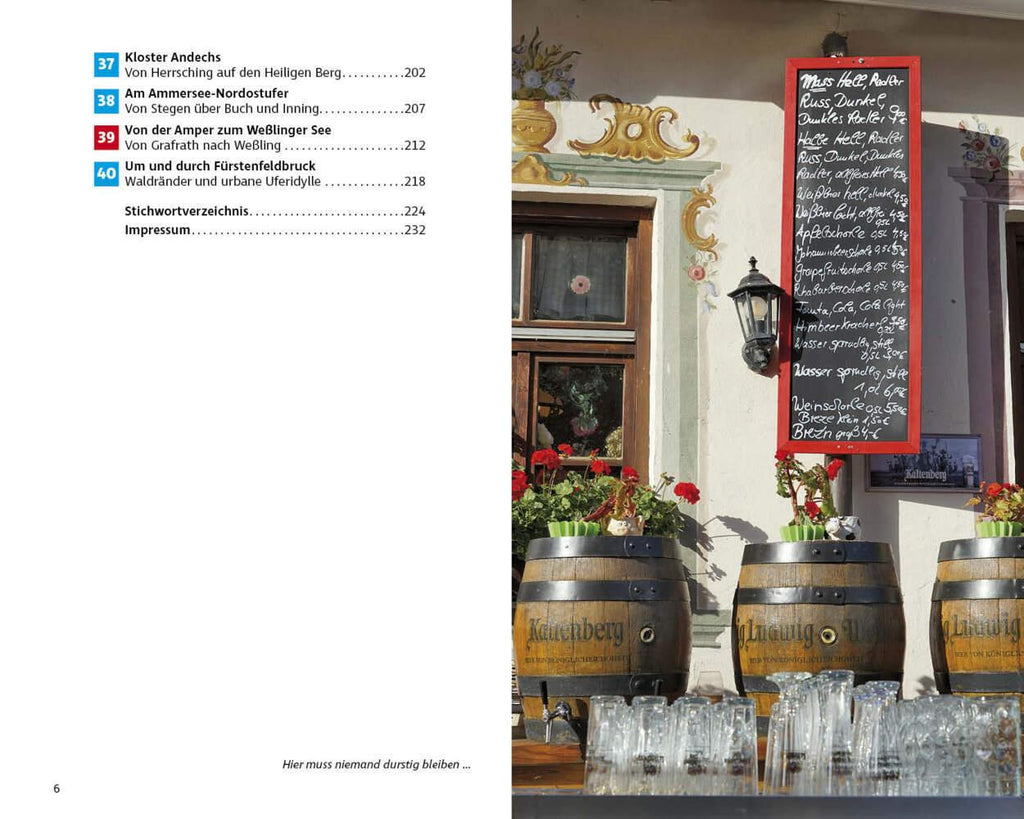ROTHER Wanderbuch Wandern und Einkehren - Münchner Umland