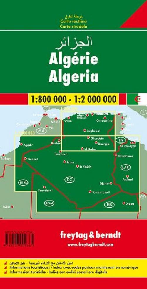 Algerien 1 : 800 000 / 1 : 2 000 000