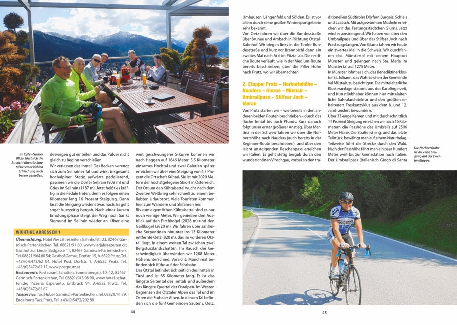 Transalp mit dem Rennrad