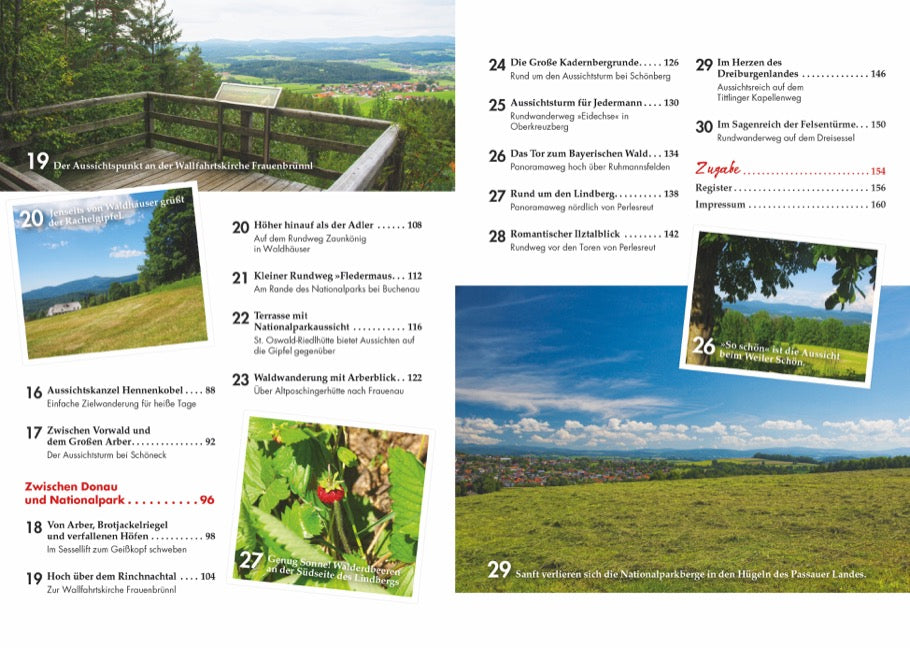 Panoramawege für Senioren Bayerischer Wald