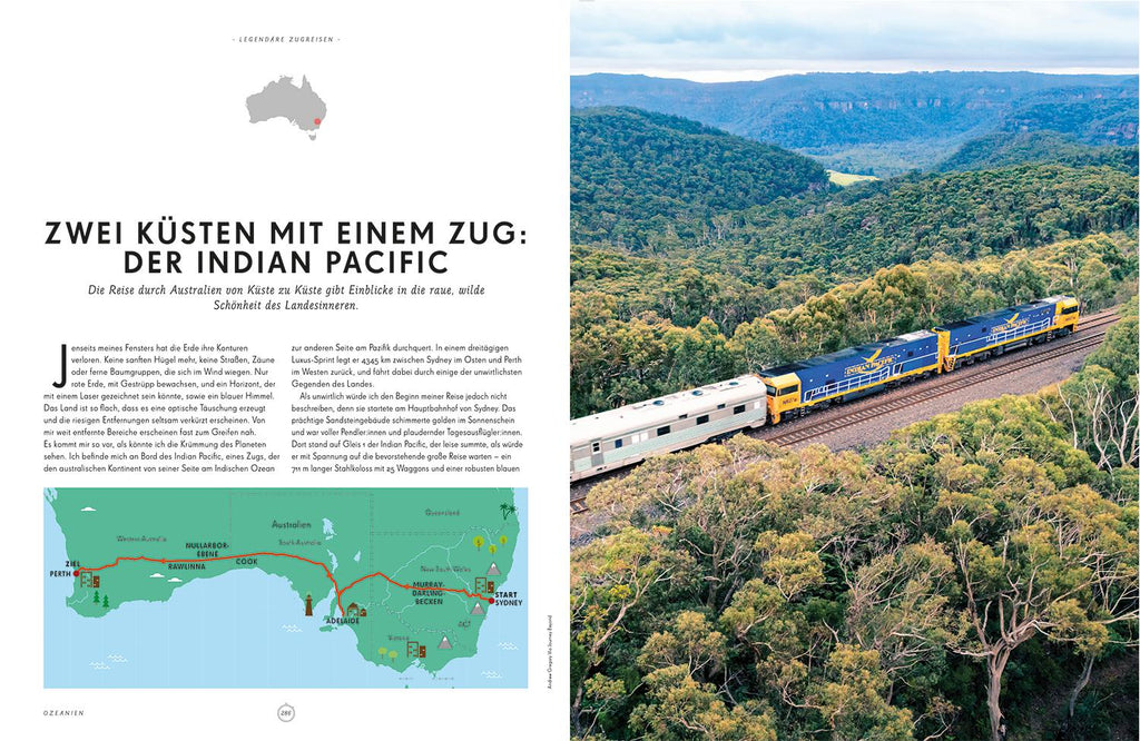 LONELY PLANET Bildband Legendäre Zugreisen