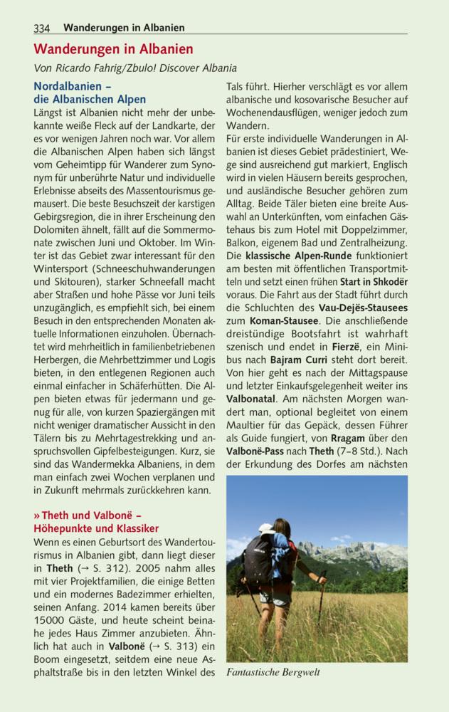 TRESCHER Reiseführer Albanien