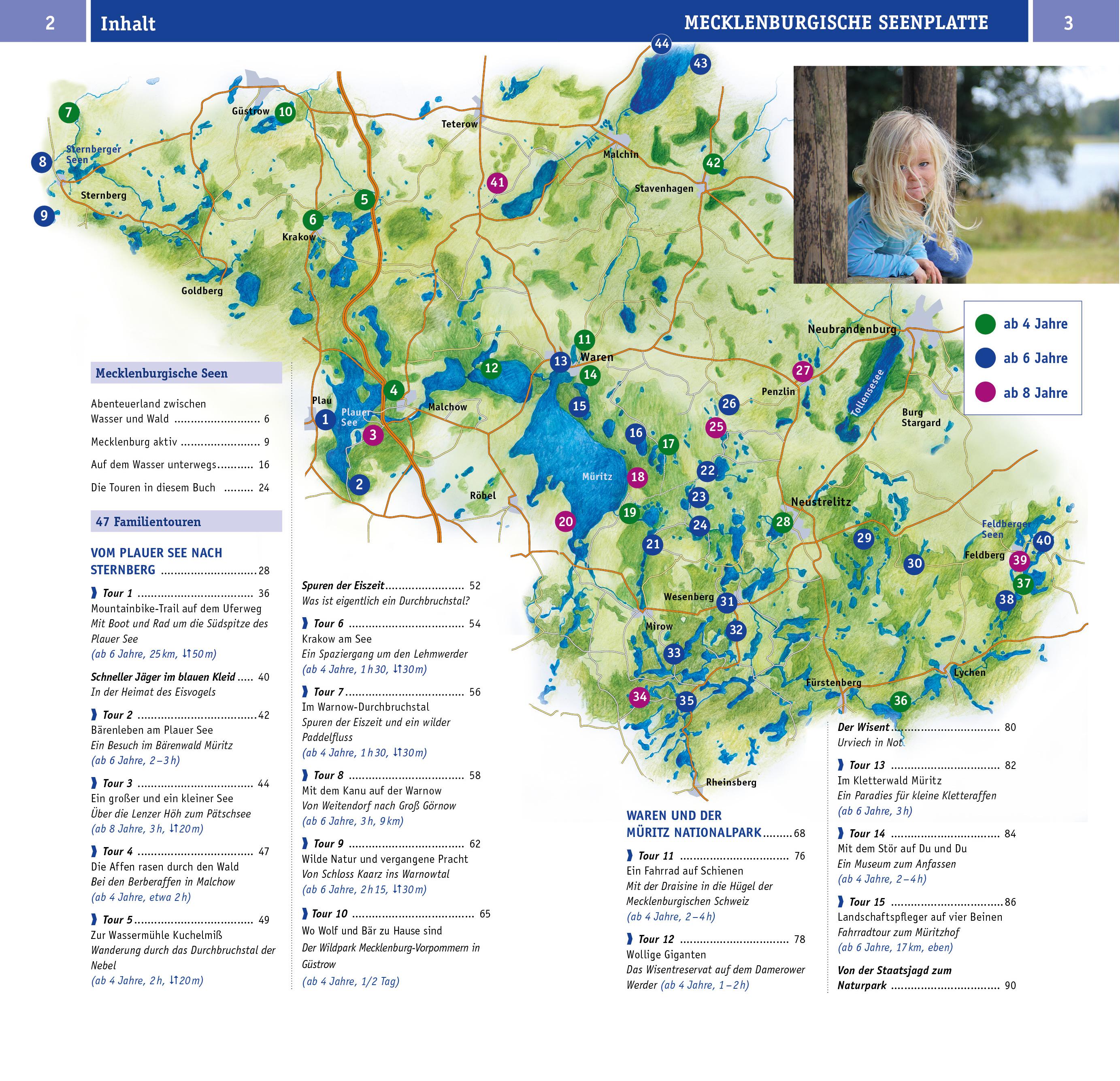 Naturzeit mit Kindern: Mecklenburgische Seenplatte