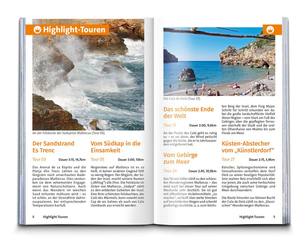 KOMPASS Wanderführer Mallorca Strand- und Küstenwanderungen, 35 Touren mit Extra-Tourenkarte