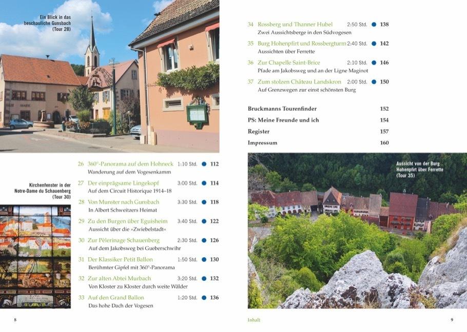Wandergenuss Elsass und Vogesen