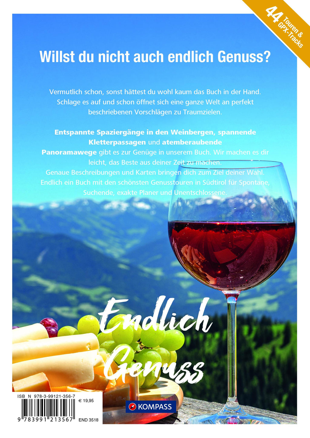 KOMPASS Endlich Genuss - Südtirol