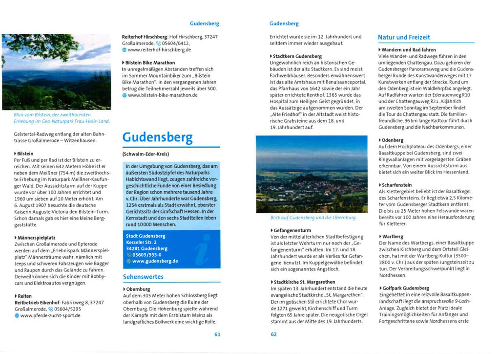 Nordhessen entdecken! 1000 Freizeittipps : Natur, Kultur, Sport, Spaß