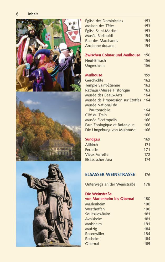 TRESCHER Reiseführer Elsass und Lothringen