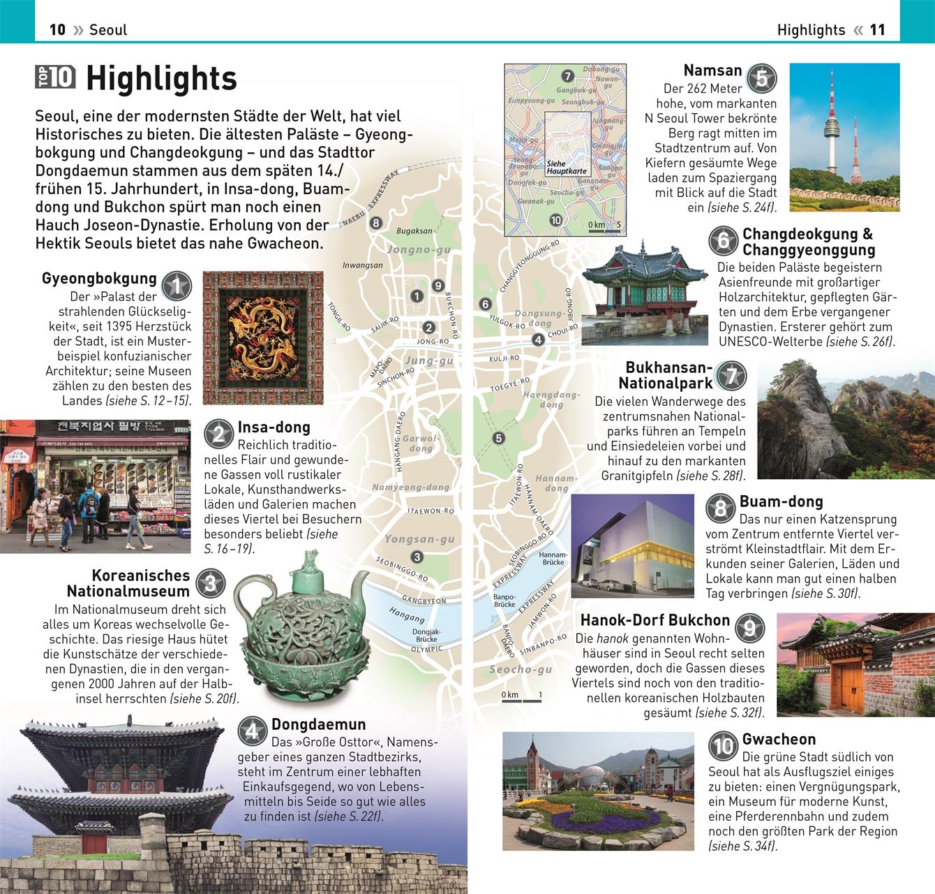 TOP10 Reiseführer Seoul