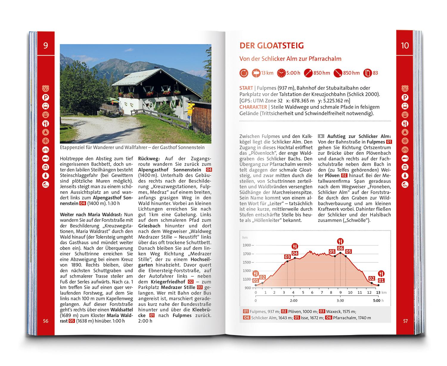 KOMPASS Wanderführer Stubaital und Wipptal mit Gschnitz, Obernberg, Navis, Schmirn, Vals, 65 Touren mit Extra-Tourenkarte