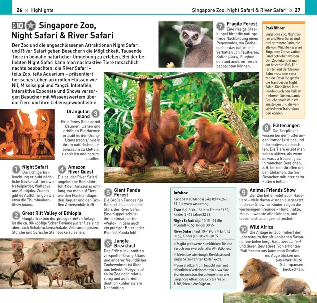 TOP10 Reiseführer Singapur