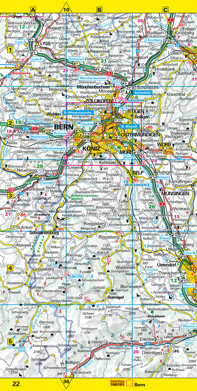 Hallwag Touring Strassenatlas Schweiz