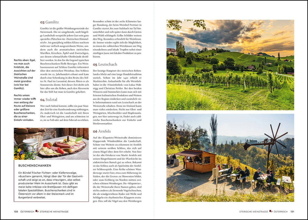 KUNTH Europas schönste Weinrouten