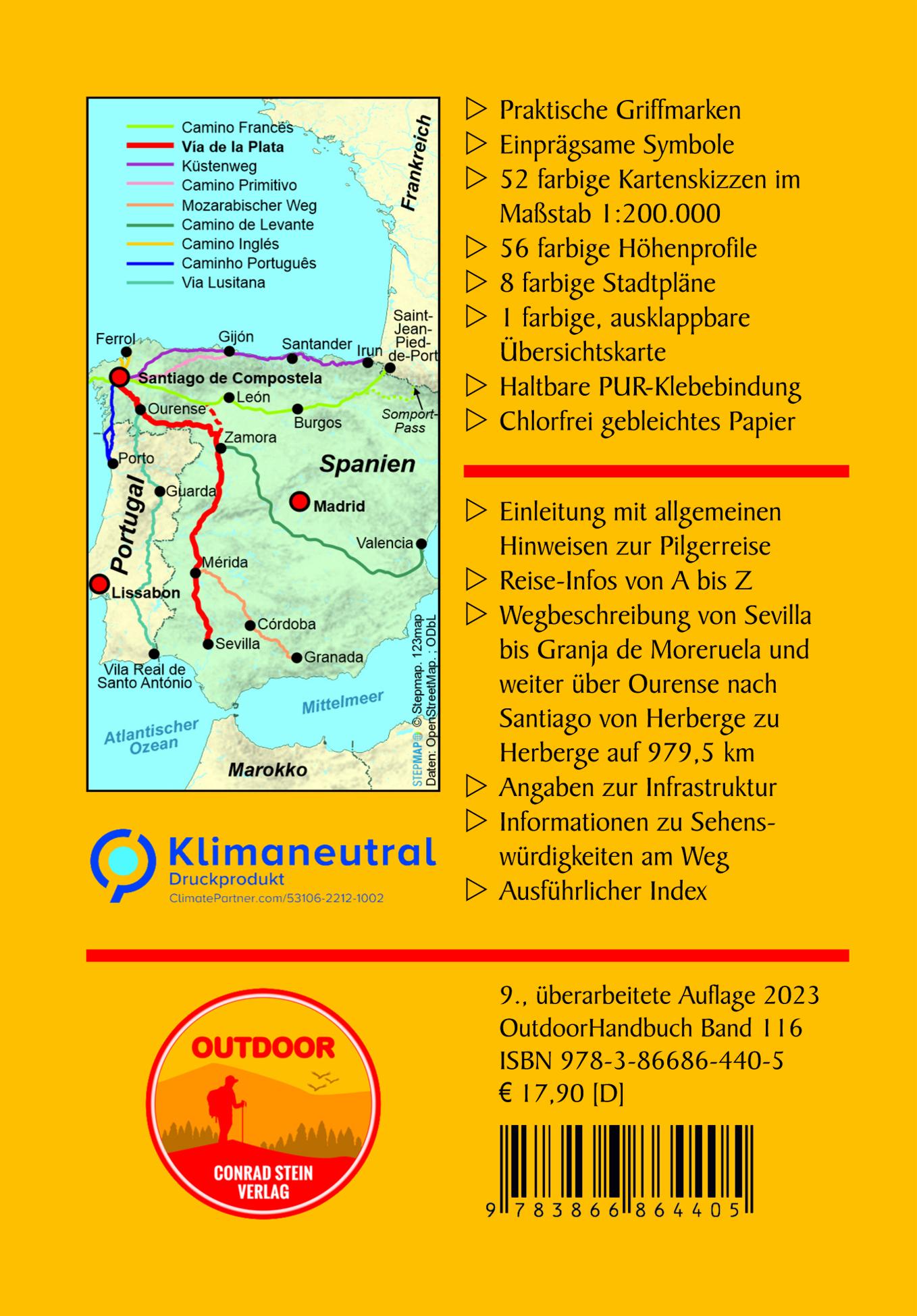 Spanien: Jakobsweg Vía de la Plata Mozarabischer Jakobsweg