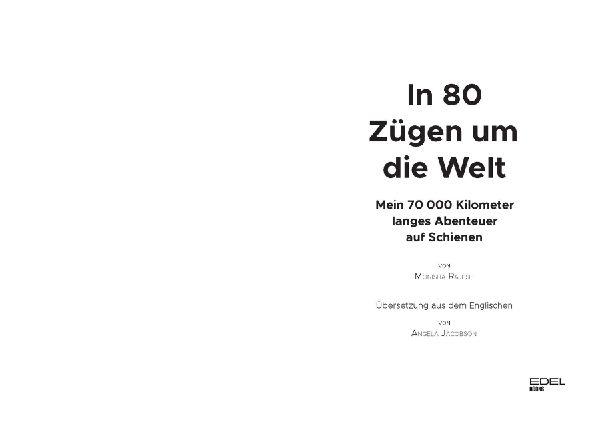 In 80 Zügen um die Welt