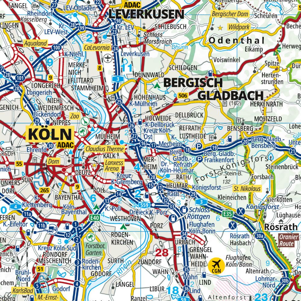 ADAC Kompaktatlas 2027/2028 Deutschland 1:250.000