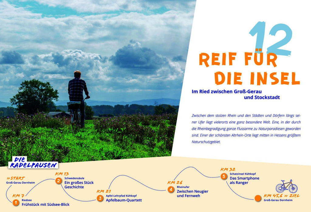 DUMONT Radelzeit in der Region Rhein-Main