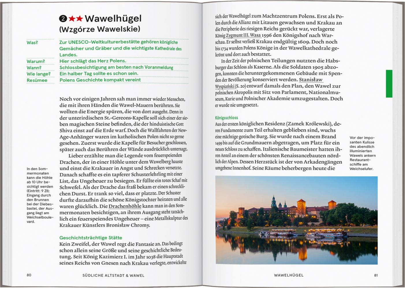 Baedeker SMART Reiseführer Krakau