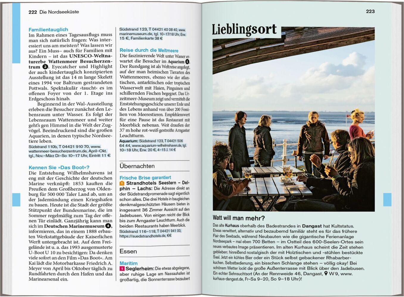 DUMONT Reise-Taschenbuch Reiseführer Ostfriesische Inseln & Nordseeküste